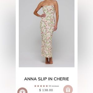 RESA Strapless Slip Dress